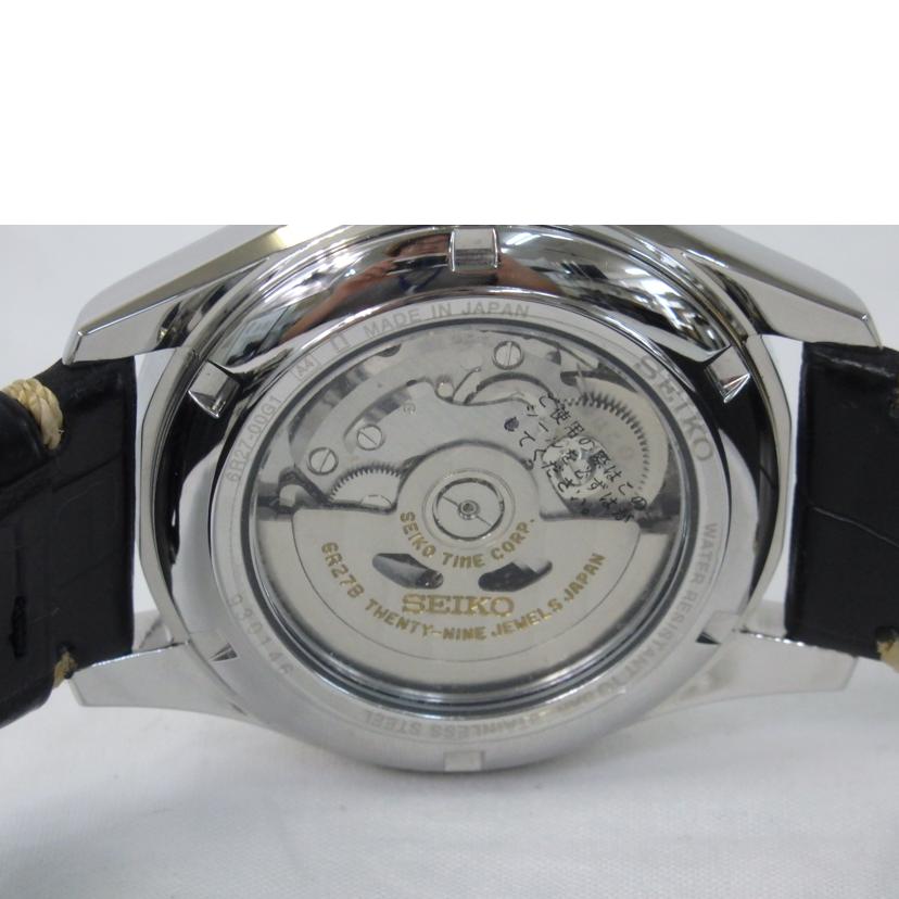 SEIKO セイコー/SEIKO/プレザージュ/パワーリザーブ/黒文字盤/6R27-00G1/SARW013//930***/Aランク/84