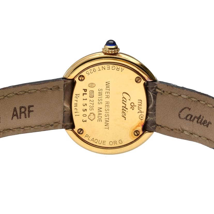 Cartier カルティエ/マストヴェルメイユトリニティ/925クオーツ/2735//155**/ABランク/75