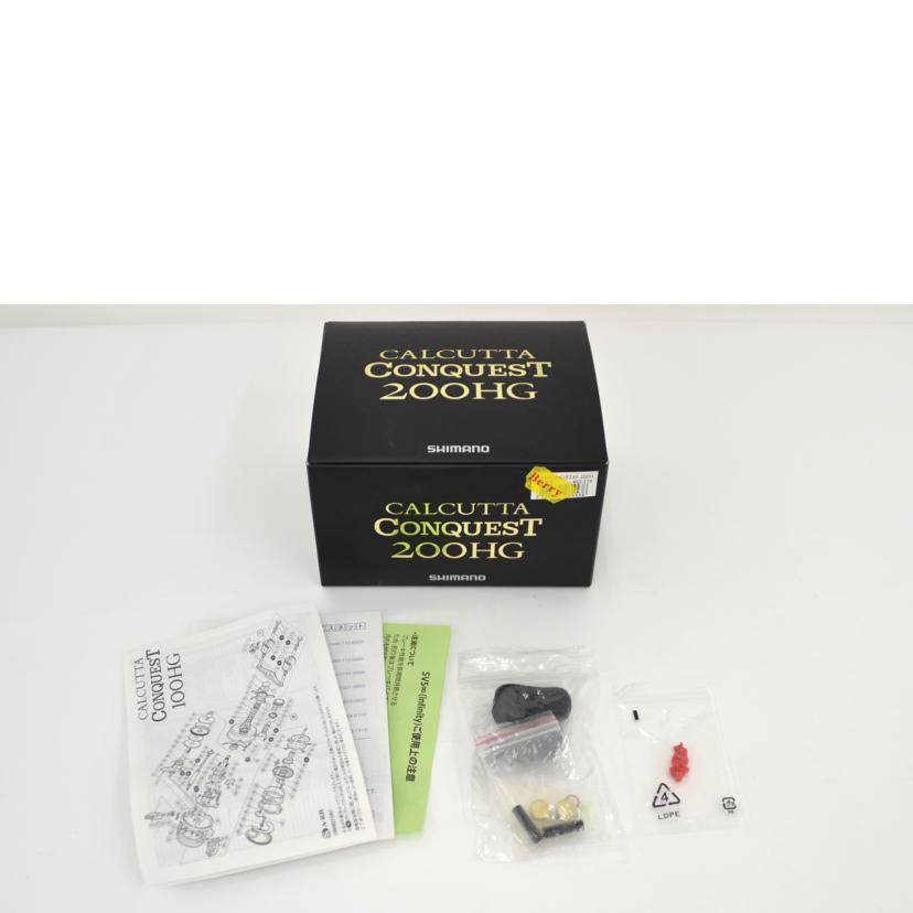 SHIMANO/CALCUTTA CONQUESTリール/200HG//03439/Bランク/75