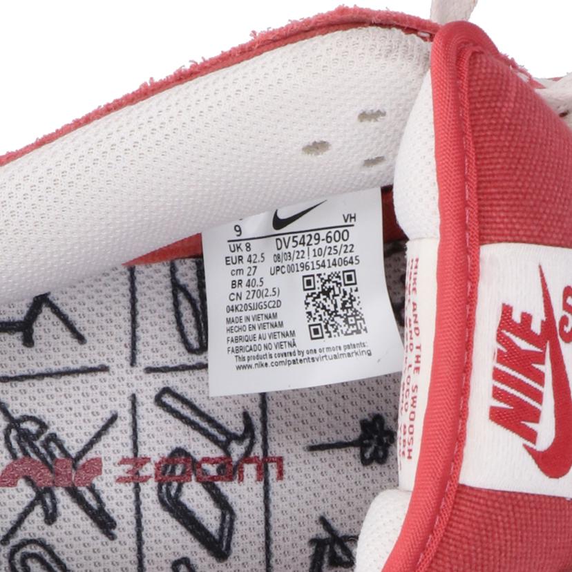 NIKE ナイキ/SB DUNKLOW PRO PRM/DV5429-600//Aランク/09