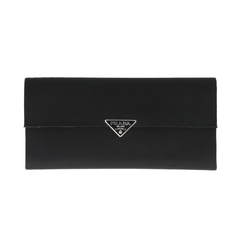PRADA プラダ/トライアングルロゴ/フラップウォレット/1M1037/Aランク/91【中古】 PRADA プラダ/ブランドバッグ・小物｜WonderREX-ONLINE 公式通販サイト