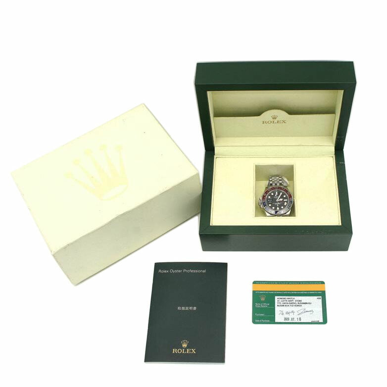 ROLEX ロレックス/GMTマスターⅡ/ペプシ/ジュビリーブレス/126710BLRO//F57*****/Aランク/91