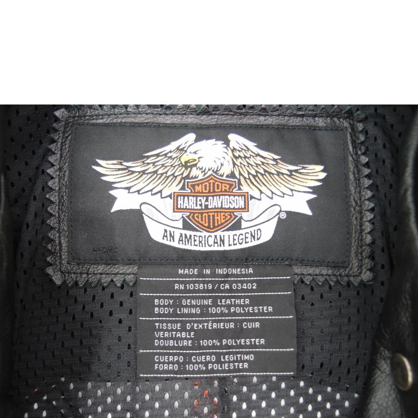 HARLEY DAVIDSON ハーレーダビッドソン/レザーライダースジャケット/トランプ//ABランク/69