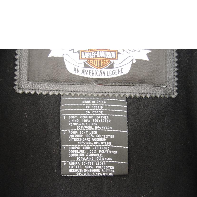 HARLEY DAVIDSON ハーレーダビッドソン/ライナー付きダブルライダースジャケット//ABランク/69