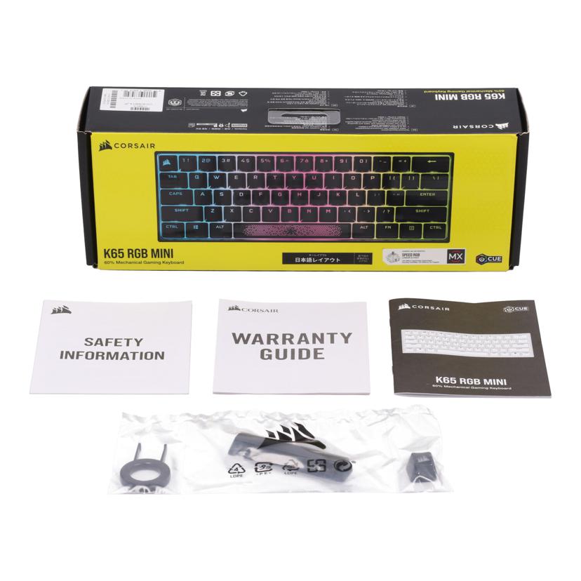 Corsair コルセア /ゲーミングキーボード/K65 RGB MINI/CH-9194014-JP//018321308318/Bランク/05