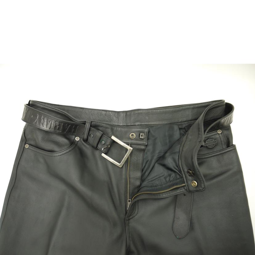 HARLEY DAVIDSON ハーレーダビッドソン/ベルト付きレザーパンツ//Aランク/69