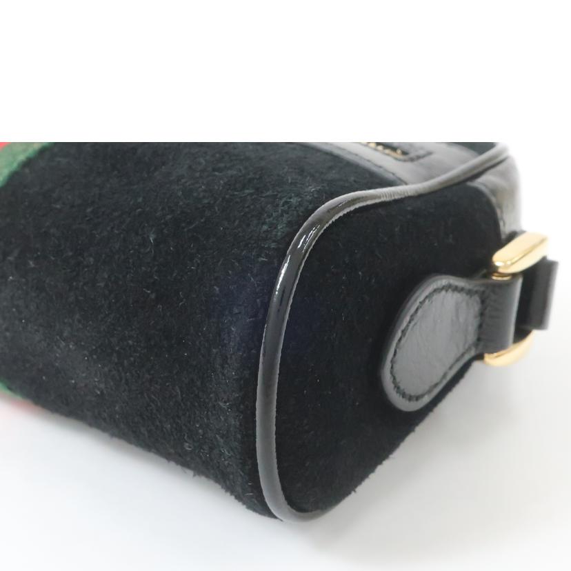 GUCCI グッチ/オフィディア ショルダーバッグ ミニ ブラック/517350//ABランク/65