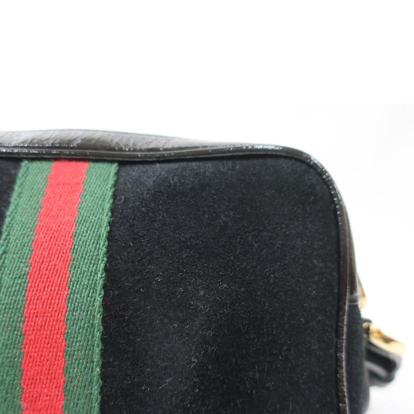GUCCI グッチ/オフィディア ショルダーバッグ ミニ ブラック/517350//ABランク/65