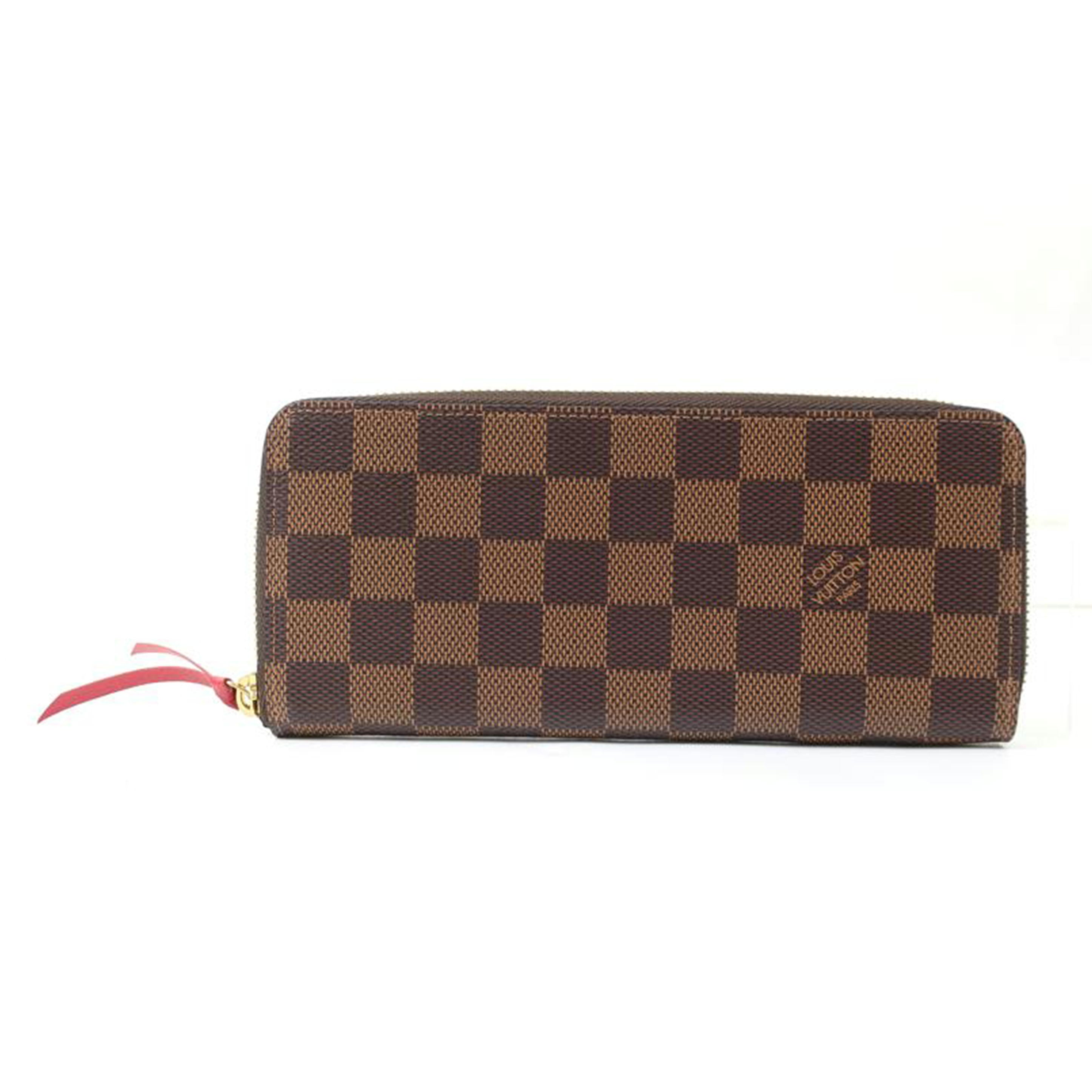 LOUIS VUITTON ルイ・ヴィトン/ポルトフォイユ・クレマンス 長財布 ダミエ/N60534//SF0***/Aランク/65
