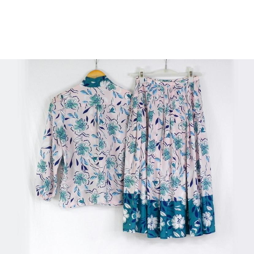 GRACE CONTINENTAL グレースコンチネンタル/GRACE CONTINENTAL / セットアップ / ピンク&ピーコックグリーン//Aランク/81