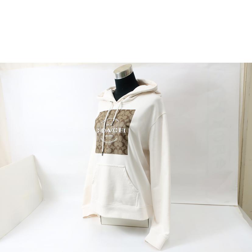 COACH コーチ/シグネチャーフーディー レディース/Lサイズ/ホワイト/C8774//Aランク/65