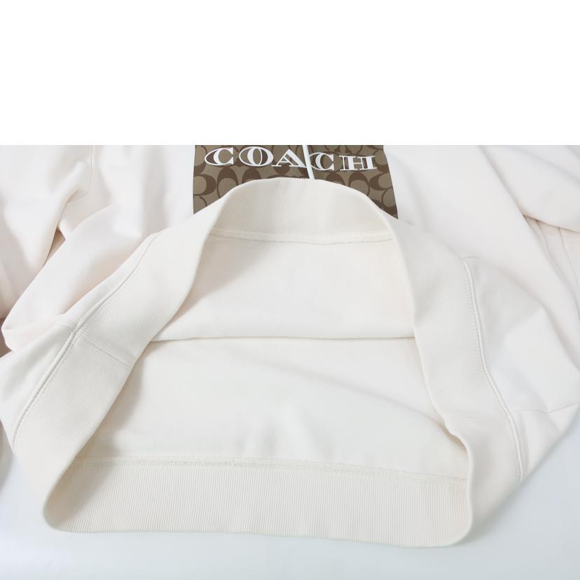 COACH コーチ/シグネチャーフーディー レディース/Lサイズ/ホワイト/C8774//Aランク/65