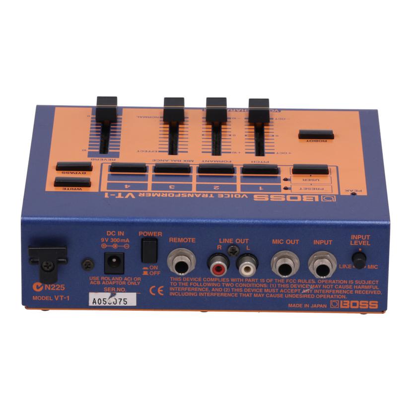 BOSS ボス/ボーカル用エフェクター/VT-1//A050075/Bランク/77