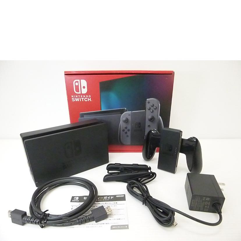 nintendo 任天堂/ニンテンドースイッチ本体グレー/HAC-001//XKJ70109142635/Bランク/88