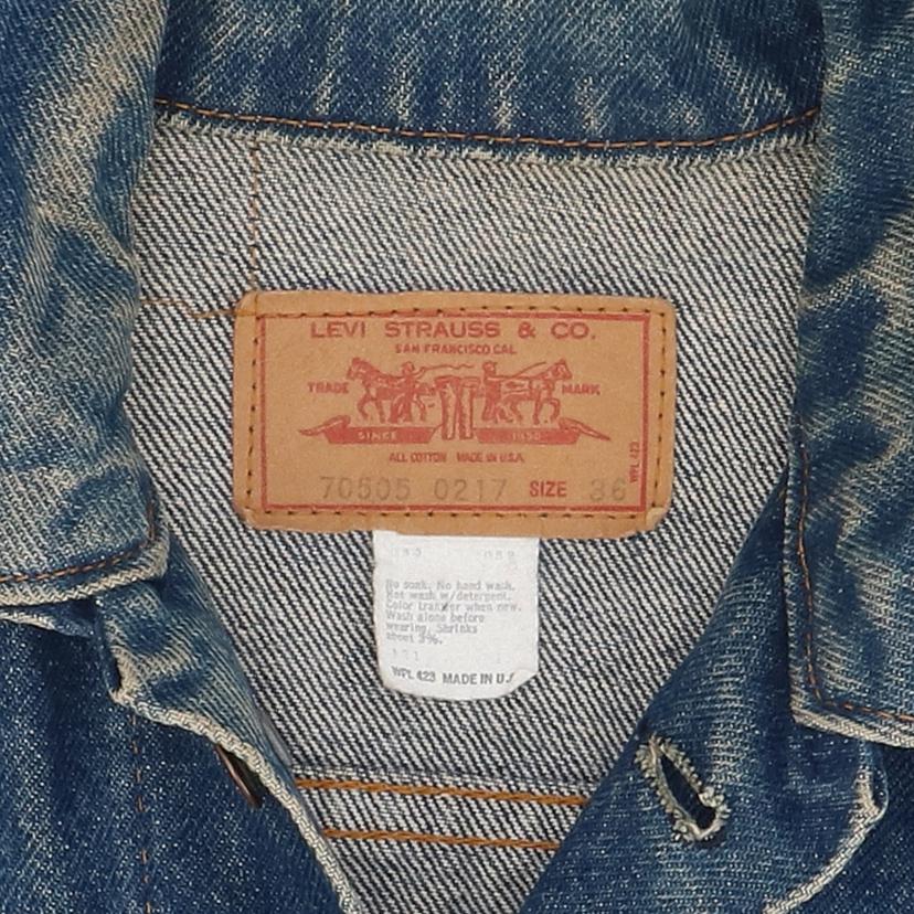 Levi’s リーバイス/70-80’s/4th/デニムジャケット/USA製/ヴィンテージ/レア//ABランク/82
