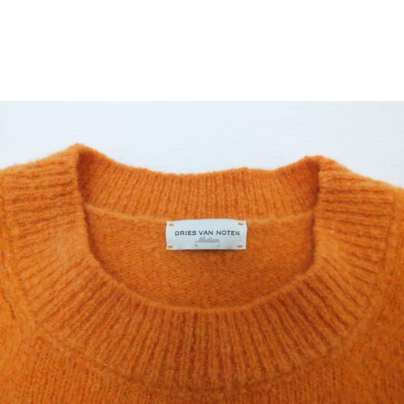 DRIES VAN NOTEN ドリス・ヴァン・ノッテン/オレンジクールネックニット//ABランク/88