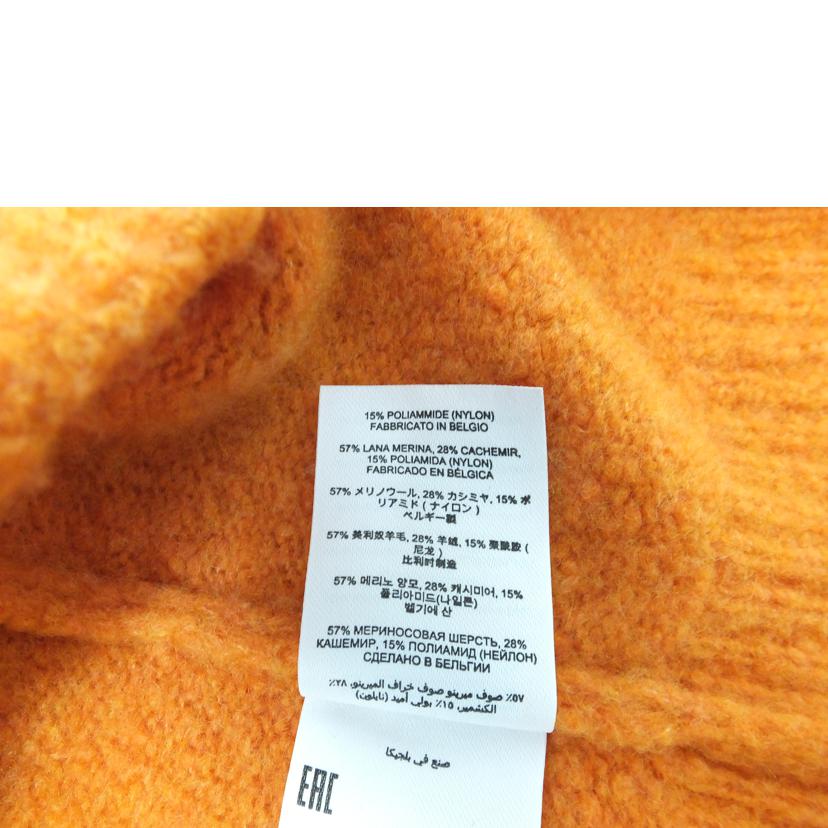 DRIES VAN NOTEN ドリス・ヴァン・ノッテン/オレンジクールネックニット//ABランク/88