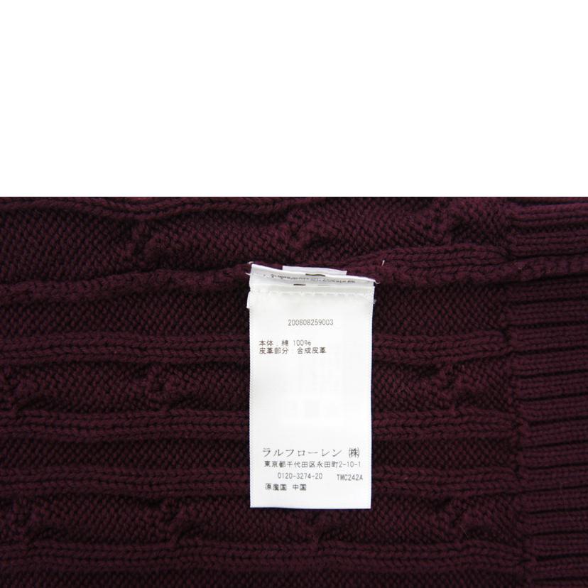 LAUREN RALPHLAUREN ローレンラルフローレン/ケーブルニットバックルトリムセータードレス/200808259003//Aランク/09