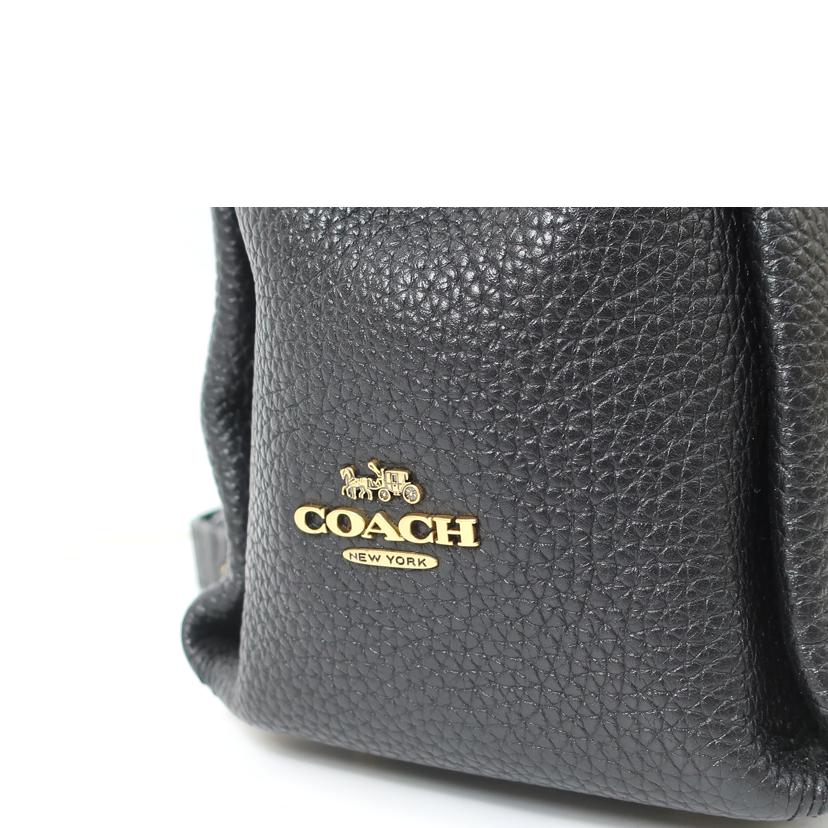 COACH コーチ/シェイ ショルダーバッグ 2WAY レザー ブラック/93811//ABランク/65
