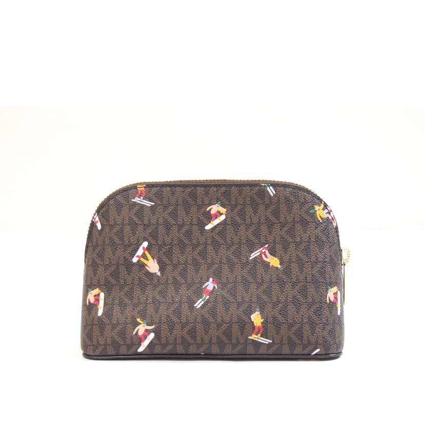 MICHAEK KORS マイケルコース/MKシグネチャーコスメポーチ//Aランク/71
