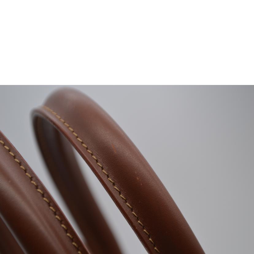 BURBERRY バーバリー/ノバチェックドームレザーハンド/ブラウン//Aランク/89