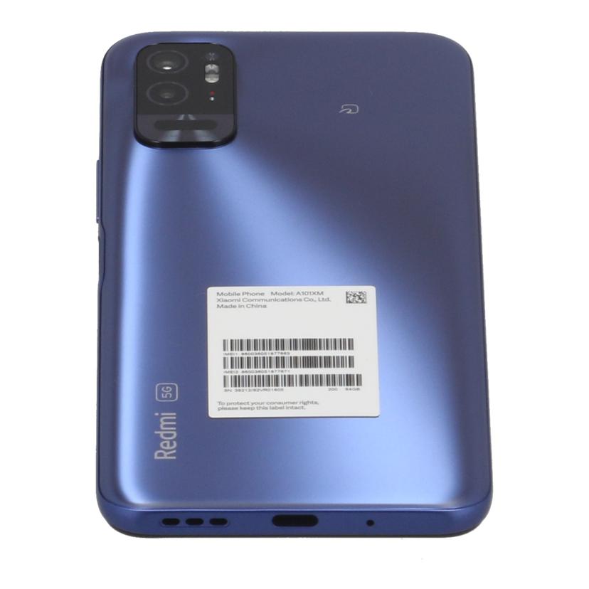Xiaomi SoftBank系 シャオミ /スマートフォン/Redmi Note 10T 64GB/A101XM//849a7cce0522/Bランク/82