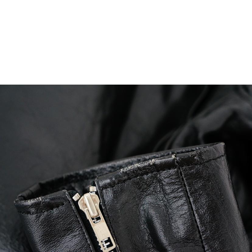 EEZAN イーザン/EEZAN ダブル ライダース ジャケット BK//Bランク/78