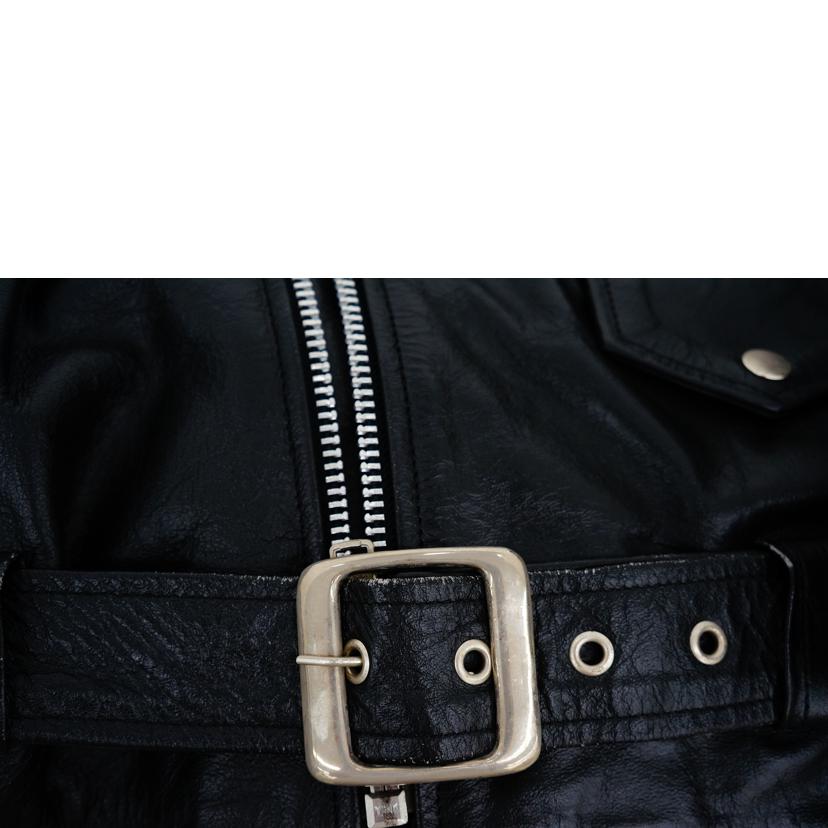 EEZAN イーザン/EEZAN ダブル ライダース ジャケット BK//Bランク/78