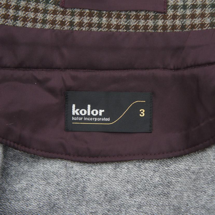 Kolor カラー/21AW ドッキングカーディガン/21WCM-N06306+//サイズ:3/Aランク/91
