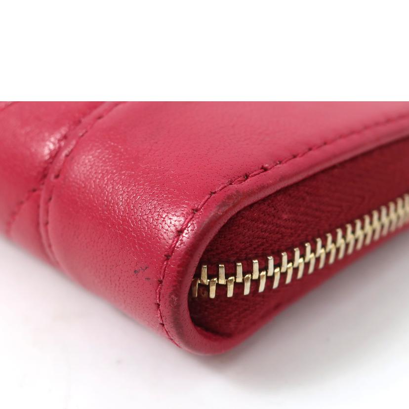 CHANEL シャネル/ココマーク マドモアゼル ラムスキン コインケース 小銭入れ ホットピンク//Bランク/65