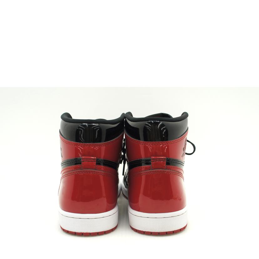 NIKE ナイキ/エアジョーダン1ハイOG/パテントブレッド/555088-063//サイズ:27cm/ABランク/75