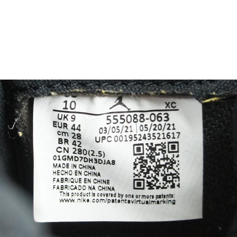 NIKE ナイキ/エアジョーダン1ハイOG/パテントブレッド/555088-063//サイズ:27cm/ABランク/75