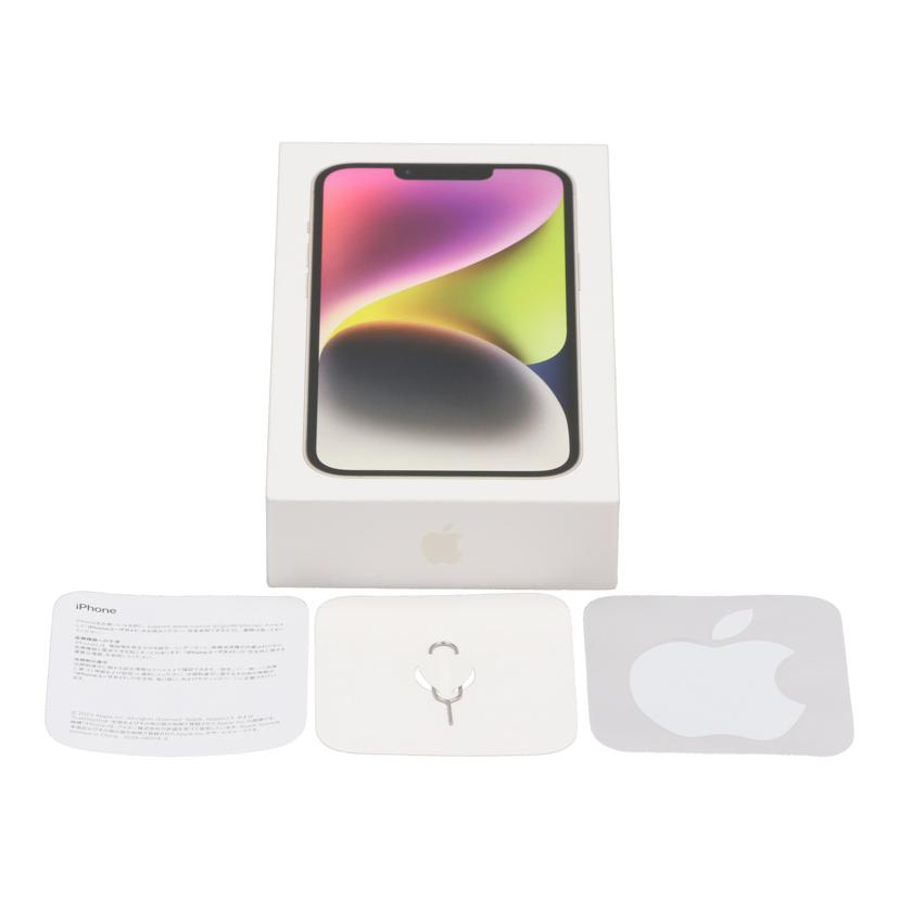 Apple SIMフリー アップル /iPhone14 128GB/MPUQ3J/A//H77RXK4DMP/Bランク/62