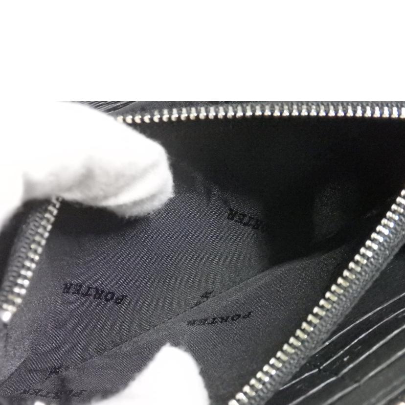 porter ポーター/ポーター 長財布 黒L字ファスナー//ABランク/84