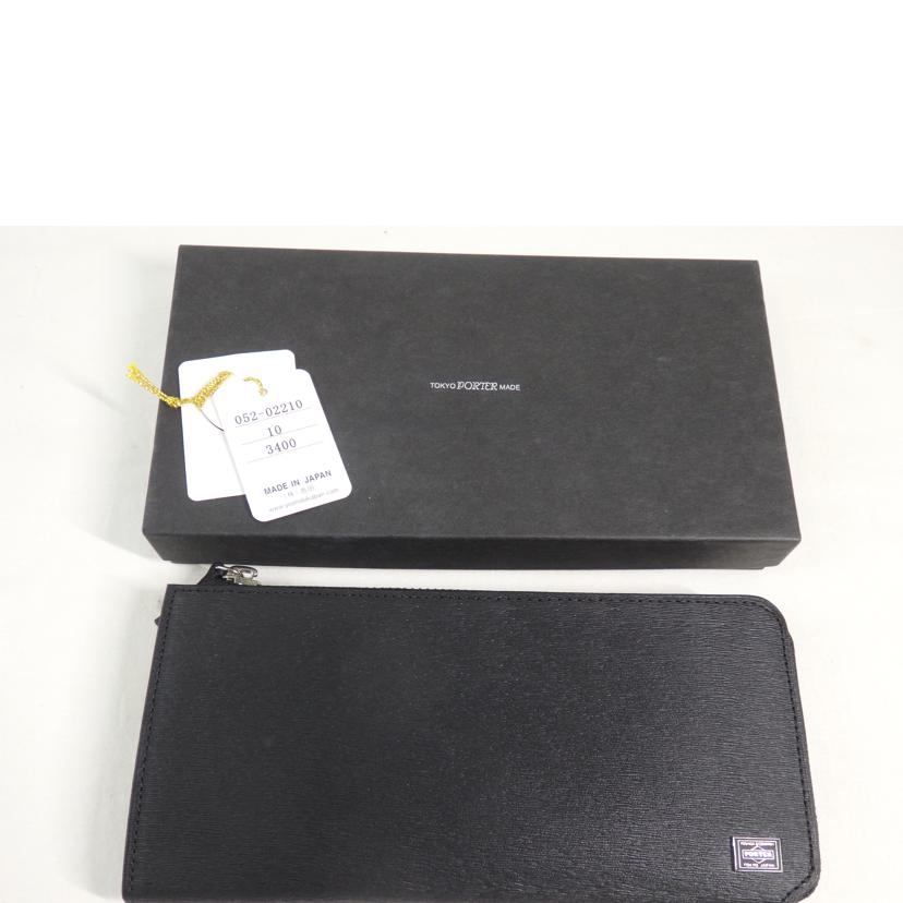 porter ポーター/ポーター 長財布 黒L字ファスナー//ABランク/84