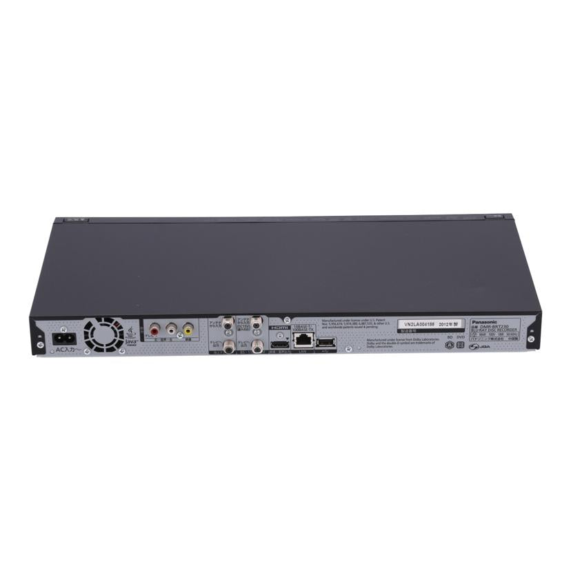 Panasonic パナソニック /BDレコーダー/ブルーレイディーガ/DMR-BRT230//VN2LA004188/Bランク/75