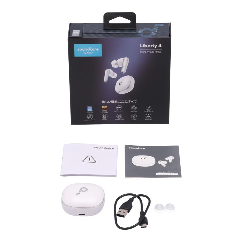 ANKER アンカー /ワイヤレスイヤホン/Soundcore Liberty4/A3953N21//ACJYU40D25100539/Bランク/81