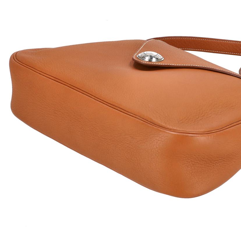 HERMES エルメス/クリスティーヌ/トリヨンクレマンス/ノワゼット//〇P ****/Aランク/24