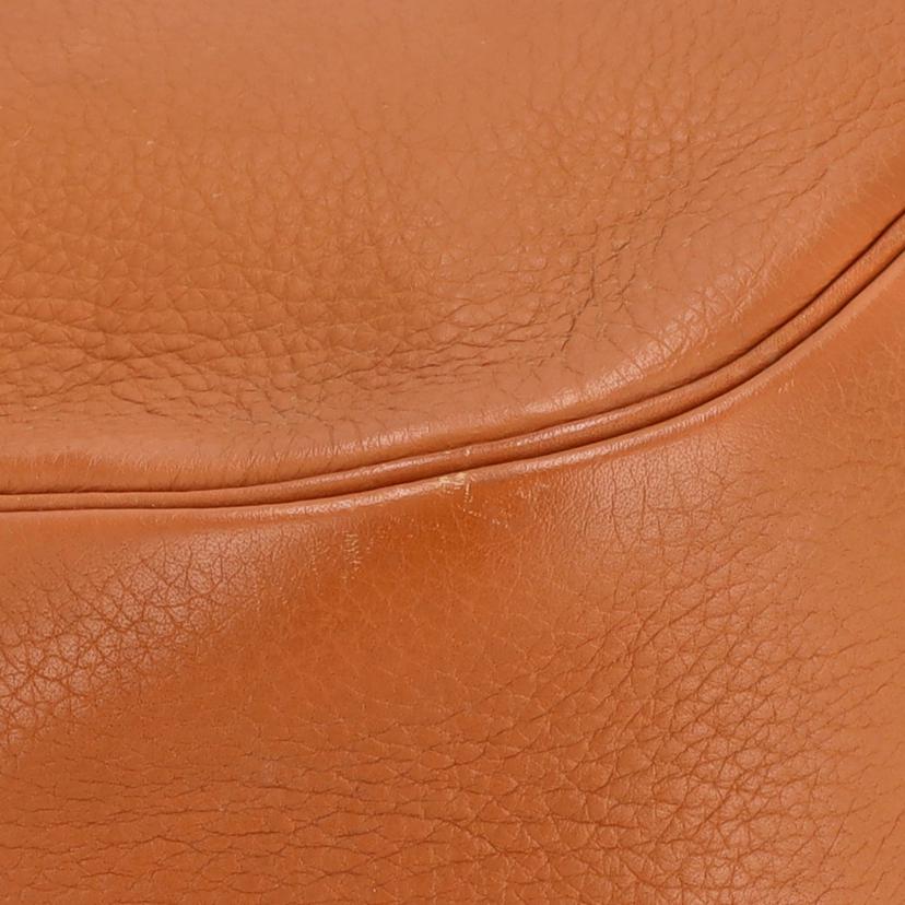 HERMES エルメス/クリスティーヌ/トリヨンクレマンス/ノワゼット//〇P ****/Aランク/24