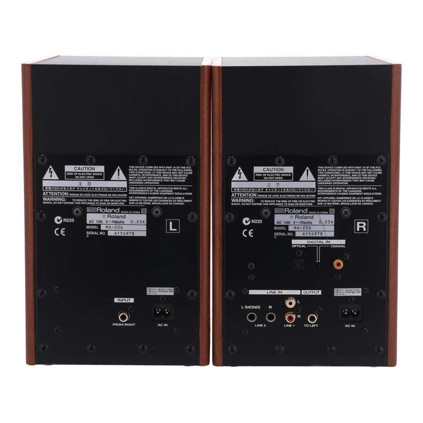 Roland ローランド/パワードモニタースピーカー/MA-20D//AY54978/Bランク/75
