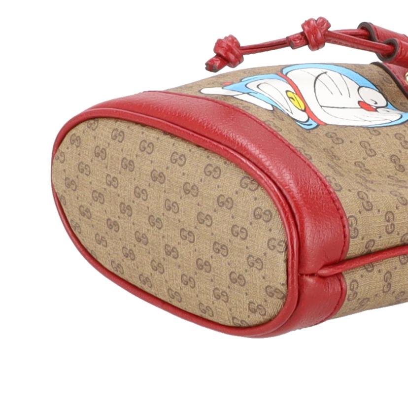 GUCCI グッチ/マイクロGGミニバケット/ドラえもんコラボ/647801//520***/Aランク/24