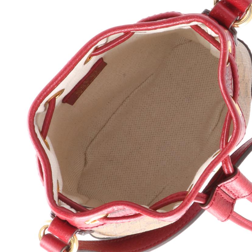 GUCCI グッチ/マイクロGGミニバケット/ドラえもんコラボ/647801//520***/Aランク/24