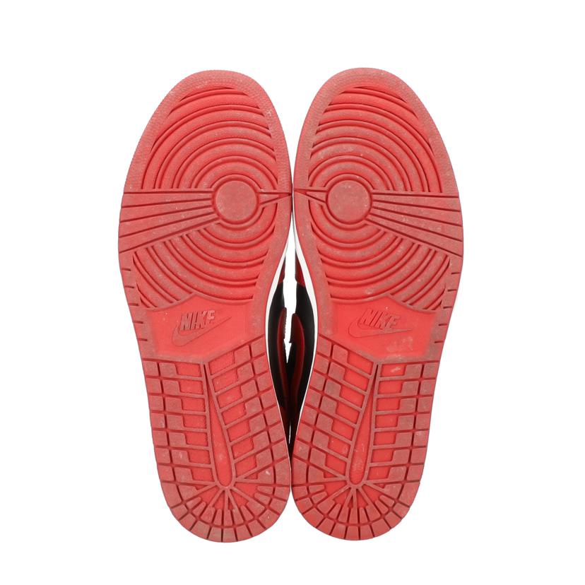 NIKE ナイキ/AIR JORDAN 1LOW 赤×黒/553558 606//ABランク/42