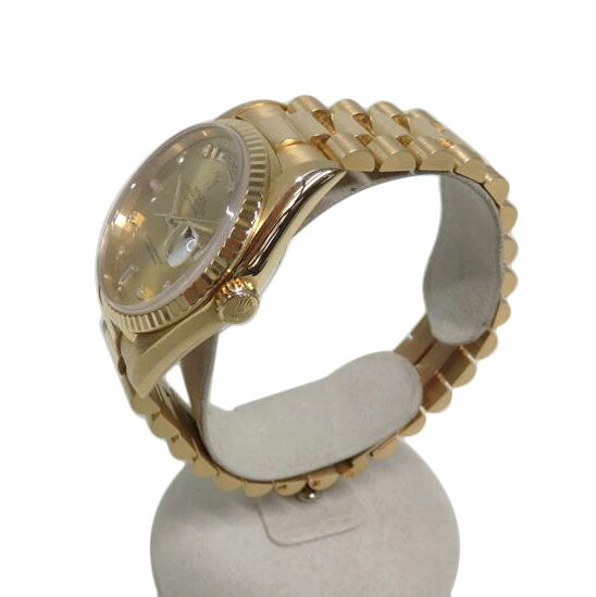 ROLEX ロレックス/デイデイト/金無垢/10Pダイヤ/18238A//S61****/Aランク/84