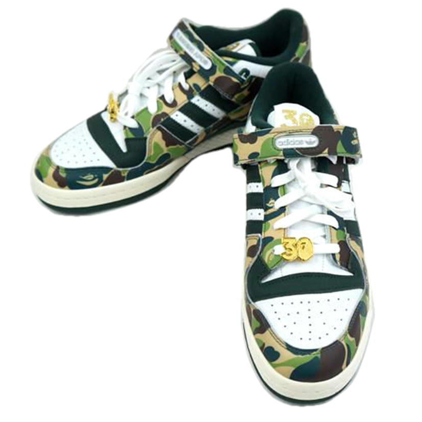 adidas アディダス/adidas FORUM 84 BAPE LOW 28.5/ID4771//Aランク/67