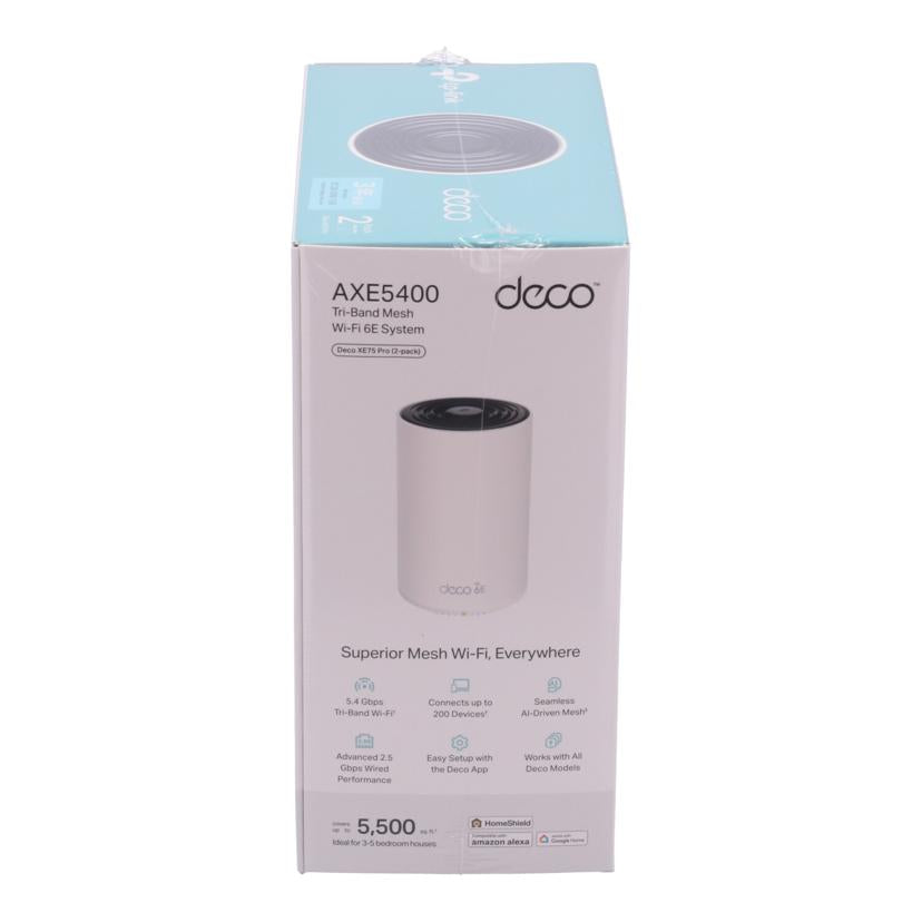 TP-Link TPリンク /無線ルーター Wi-Fi6E/Deco XE75 Pro AXE5400//22492R3X00445/Sランク/05