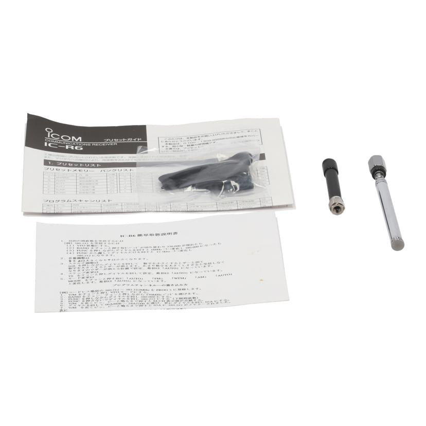iCOM アイコム/ハンディレシーバー/IC-R6//61011793/Bランク/75