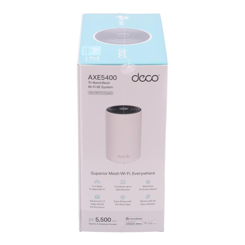 TP-Link TPリンク /無線ルーター Wi-Fi6E/Deco XE75 Pro AXE5400//22492R3X00136/Sランク/05