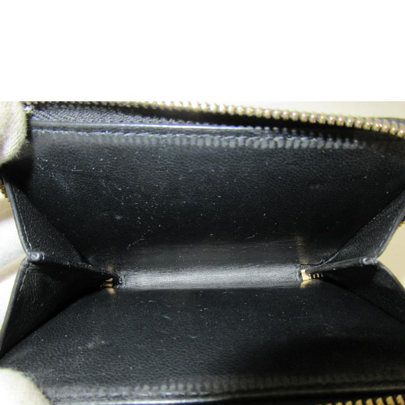 SAINT LAURENT/二つ折り財布/YSLロゴ・レザー/GUF403723//031*/Bランク/63