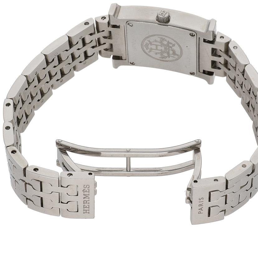 HERMES エルメス/Hウォッチ/ピンク文字盤/クオーツ/HH1.210//219****/Aランク/69